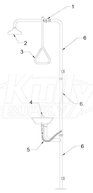 Speakman SE-625 Combo Parts Breakdown