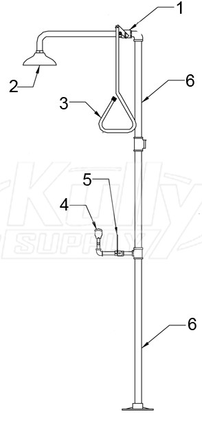 Speakman SE-675 Combo Parts Breakdown