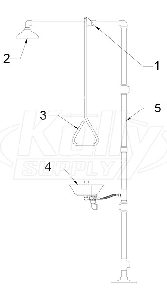 Speakman SE-690-ADA Combo Parts Breakdown