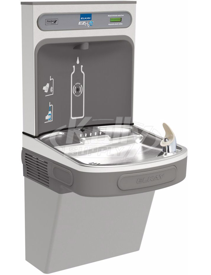 Elkay EZH2O LZSG8WSLK GreenSpec Filtered Drinking Fountain with Bottle Filler