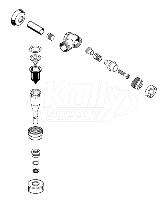 Toto VB9CP-12 3/4" Flush Valve Accessory Kit (Discontinued)