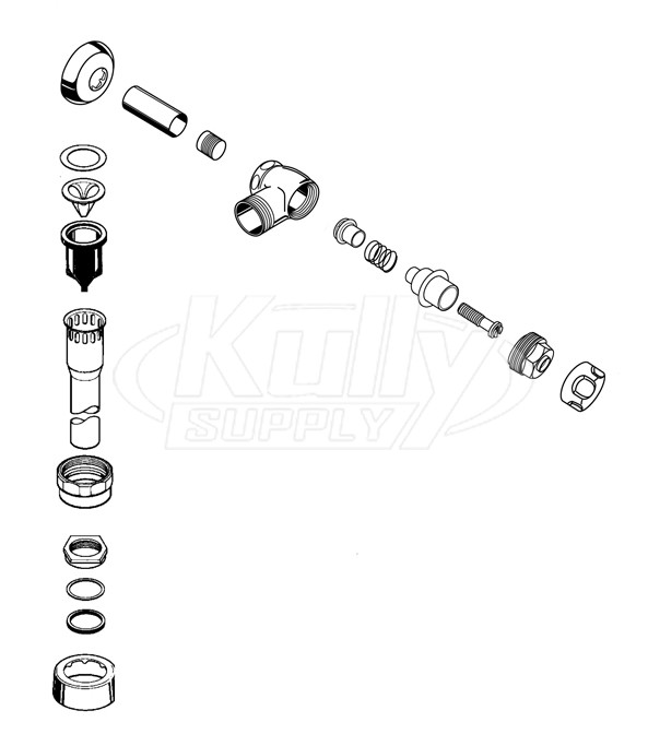 Toto VB0922#CP 1-1/4" Flush Valve Access Kit