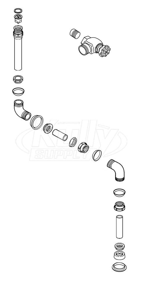 Toto VB9RB-32 1-1/2" Flush Valve Access Kit