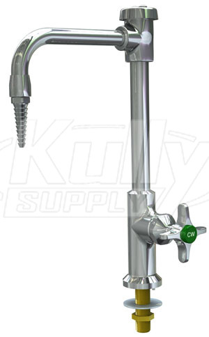 WaterSaver VR611VB VR Lab Faucet, Deck Mnt, 6" Rigid VB