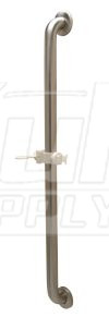 Zurn Z7000-GB36H 36" Stainless Steel Grab Bar w/ Shower Head Holder 