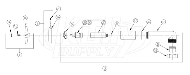 Zurn Z87302 Shower Valve Parts Breakdown 