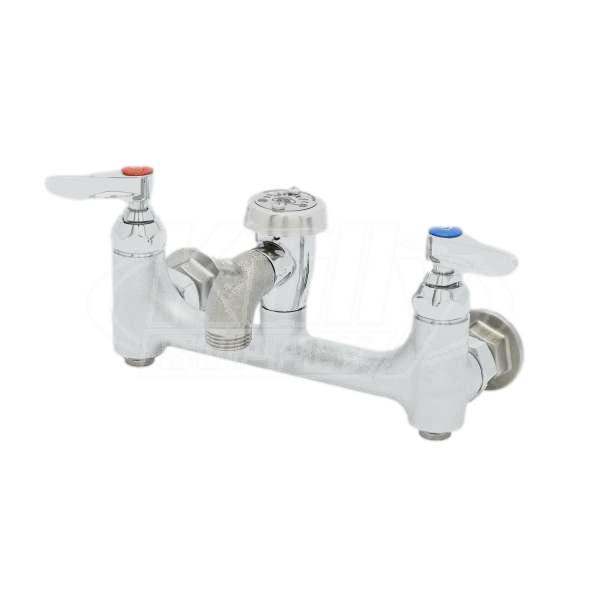 TS Brass B-0201 Doppelkammer-Wasserhahn Chrom – Schwenkbarer Auslauf, Einlochmontage, ADA-konform