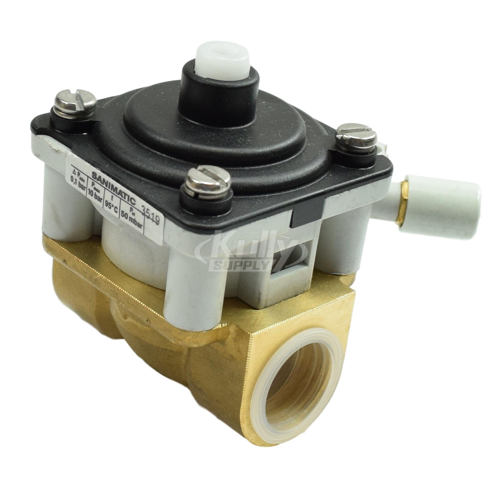 P5030MH - Valve for Push Button Sanispray Washfountain Intersan/AquaDesign main image 1