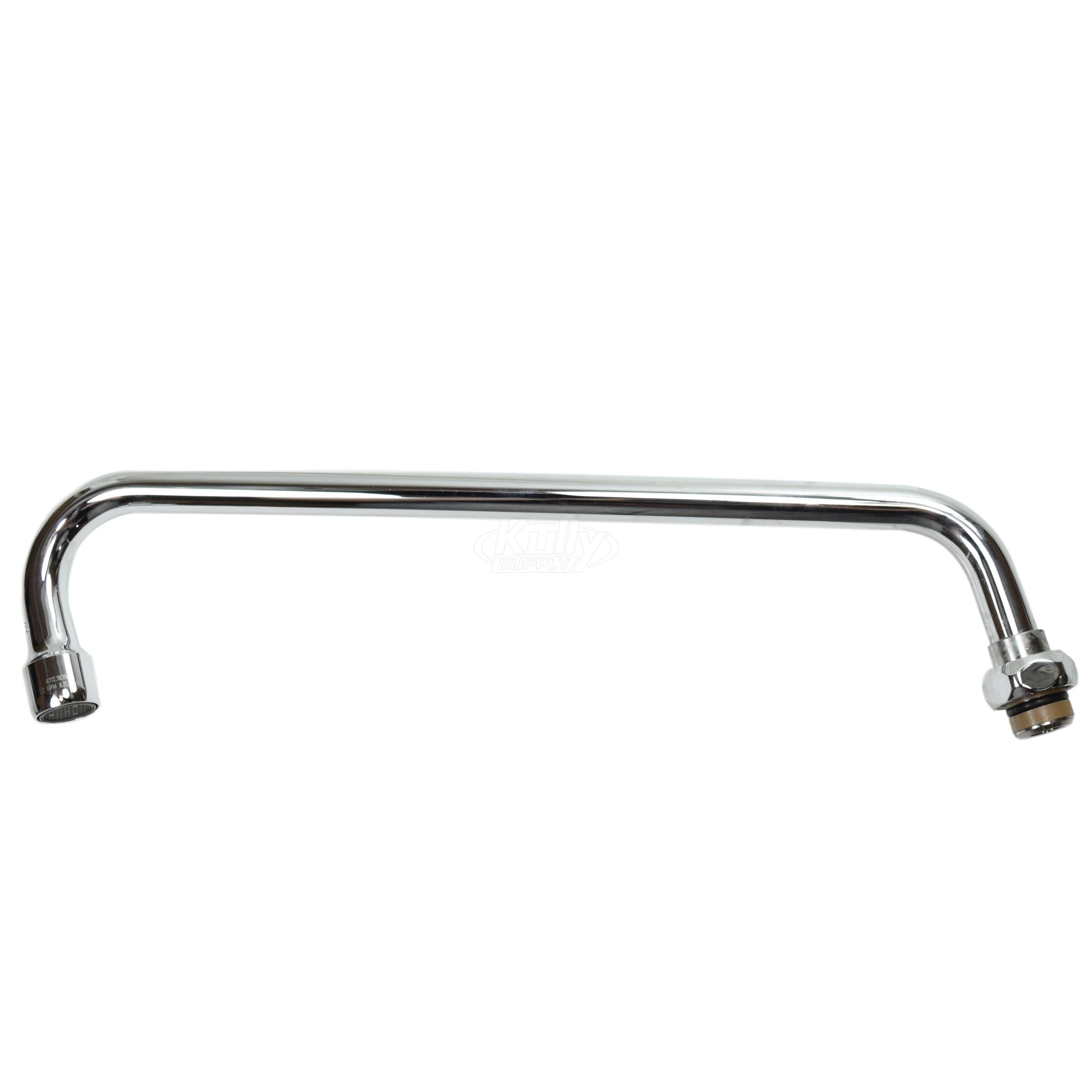 T&S Brass 061X Swing Nozzle, 10" Swing Nozzle - Brass Construction