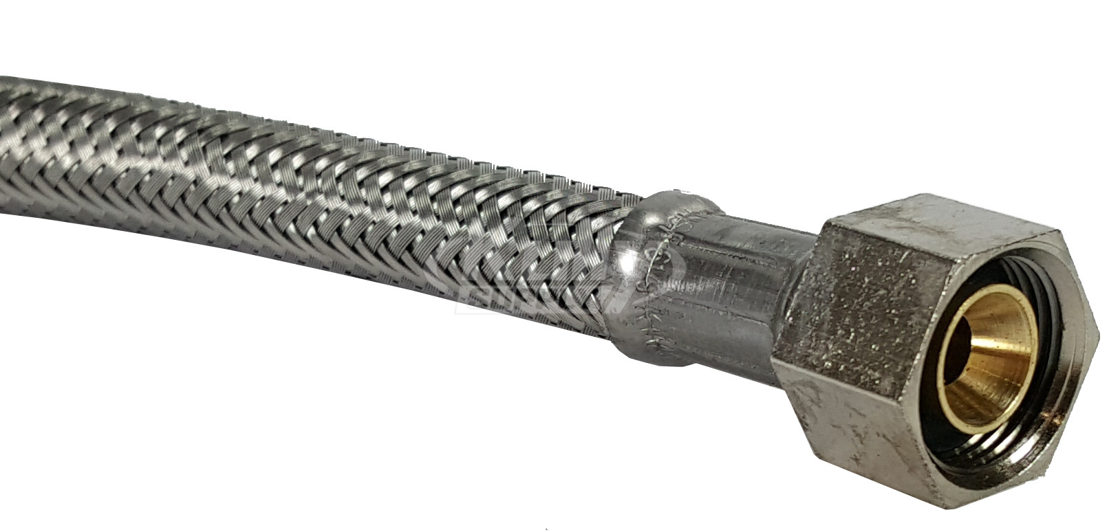 Chicago 250-025KJKABNF Stainless Steel Braided Hose (5/16-24
