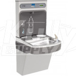 Elkay EZH2O EZS8WSSK Stainless Steel Drinking Fountain with Bottle Filler