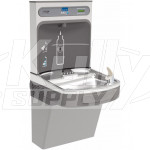 Elkay EZH2O LZS8WSLK Filtered Drinking Fountain with Bottle-Filling Station