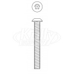 Acorn 0112-004-000 1/4-20 X 2" Button Head Hex W/Center Reject Stainless Steel Screw (10 Pack)