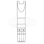 Acorn 0299-002-000 1/4" Hex Shank Snake-Eye Spanner Bit