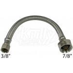 Stainless Steel Toilet Supply Line 9"