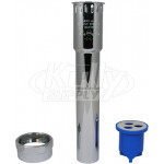 Zurn P6001-A-AA-CP Vacuum Breaker Flush Tube 1-1/4" x 8-1/2"