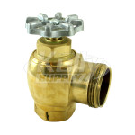 Sloan H-730-A Rough Brass Adjustable Wheel Handle Stop