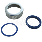Zurn P6001-HN-CP Spud/Coupling Nut & Gaskets 1-1/4"