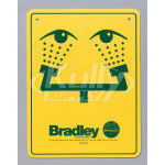 Bradley 114-051 Eyewash Sign