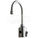 Chicago 116.123.AB.1 HyTronic Gooseneck Sensor Faucet