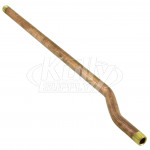 Bradley 113-122A 36" Supply Pipe for Stainless Steel Unit