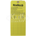 Bradley 204-421 Inspection Tag