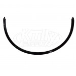 Bradley S25-017 36" Washfountain Semi-Circle Foot Rail