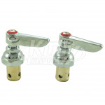 T&S Brass 002714-40M Hot Eterna Cartridges (Pack of 2)