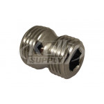 T&S Brass 055A 1/2" NPT Male X 3/4-14Un Male Adapter