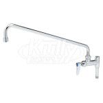T&S Brass B-0157 Add-On Faucet, 18" Nozzle, Lever Handle