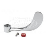 T&S Brass B-WH4H 4" Wrist-Action Handle & Hot Index
