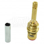 Speakman RPG05-0605 Long Perfect Valve - Red - CC 
