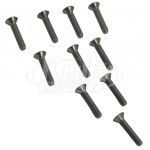 Acorn 0152-010-000 #10-32 X 1" Flat Head Allen with Center Reject Stainless Screw (10 Pack)