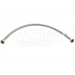 Acorn 2195-024-000 24" Stainless Steel Braided Hose 1/2" Female X 1/2" Female