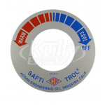 Acorn 2417-000-000 Safti-Trol Valve Dial Plate