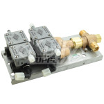 Acorn 2598-214-001 Mxt/P Valve Assembly W/Plate For 4 Station Foot Operation Non-Metering Wash-Ware
