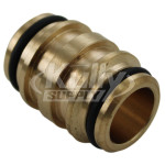 Acorn 2580-038-001 Brass Male X Male O-Ring Coupler Assembly