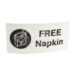 Free Napkin Sticker