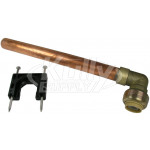 SharkBite U351LFA 1/2" SB x 1/2" Copper Tube 8" Lead Free