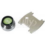 T&S Brass B-0199-08-N05 0.5 Gpm Vandal-Resistant Spray Device 13/16"-27UN Male Threads