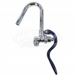 Spray Valve & Hook Nozzle Assembly, Blue Handle