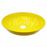 PLASTIC BOWL, EYE/FACEWASH, YELLOW