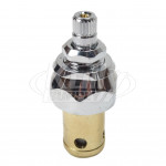 T&S Brass 006478-40NS Spindle Assembly, Quarter-Turn Eterna w/ Spring Check, CWS Escutcheon Bonnet, RTC (Hot),