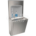Murdock BFEZS168 EZReach Compact Surface Mount Sensor Operated Stainless Steel Refrigerated Bottle Filler