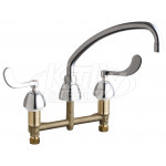 Chicago 201-A317XKABCP Concealed Hot and Cold Water Sink Faucet