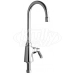 Chicago 350-ABCP E-Cast Single Water Inlet Faucet