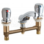 Chicago 404-V665ABCP E-Cast Concealed Lavatory Metering Faucet