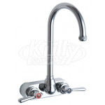 Chicago 521-GN2AE1ABCP Hot and Cold Water Sink Faucet