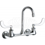 Chicago 631-ABCP Hot and Cold Water Sink Faucet