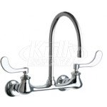 Chicago 631-GN8AE3ABCP Hot and Cold Water Sink Faucet